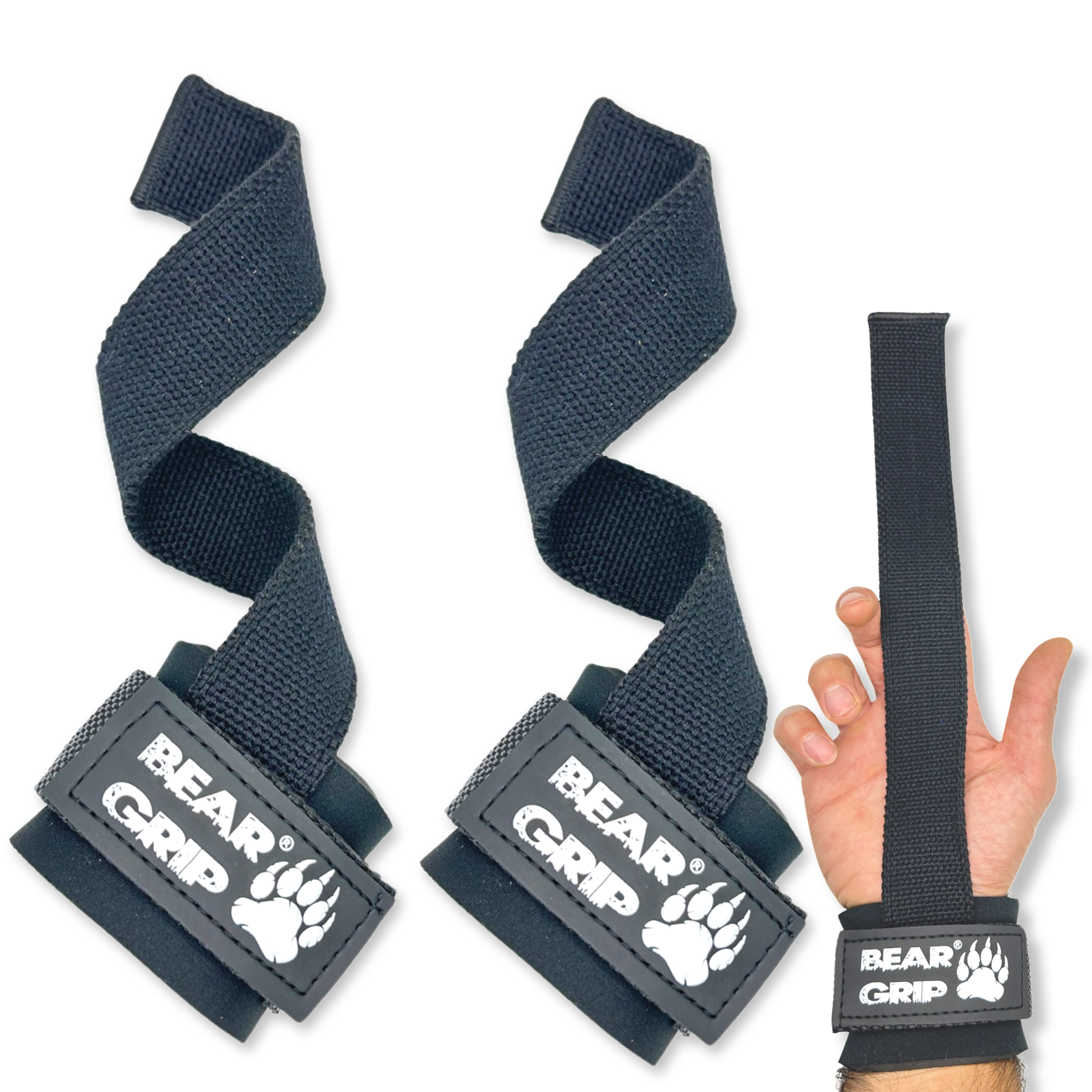 BEAR GRIP® Power Straps Weight lifting Straps