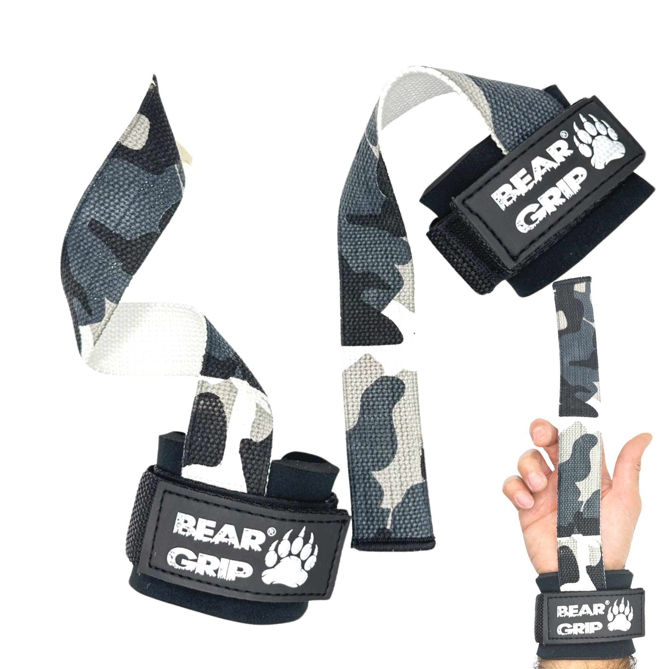 BEAR GRIP® Power Straps Weight lifting Straps