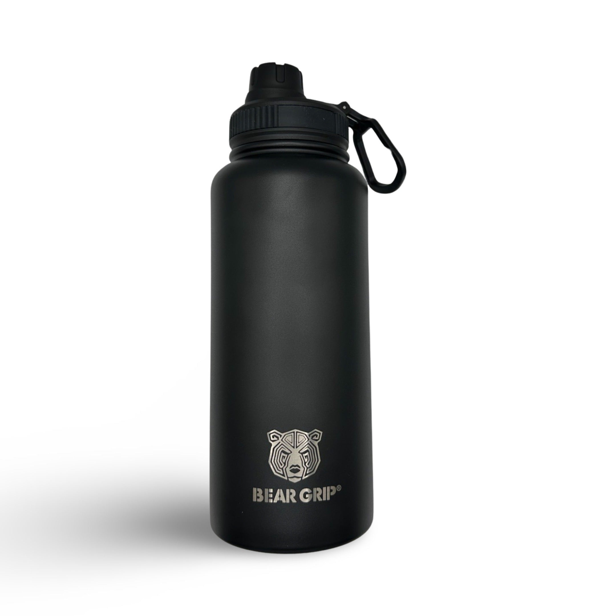 BEAR GRIP Vacuum-Insulated Stainless Steel Water Bottle