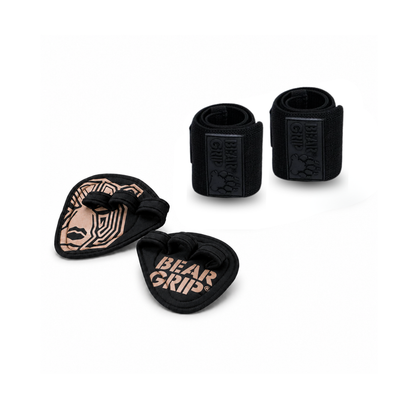 Grip Pads & Wrist Wraps Bundle
