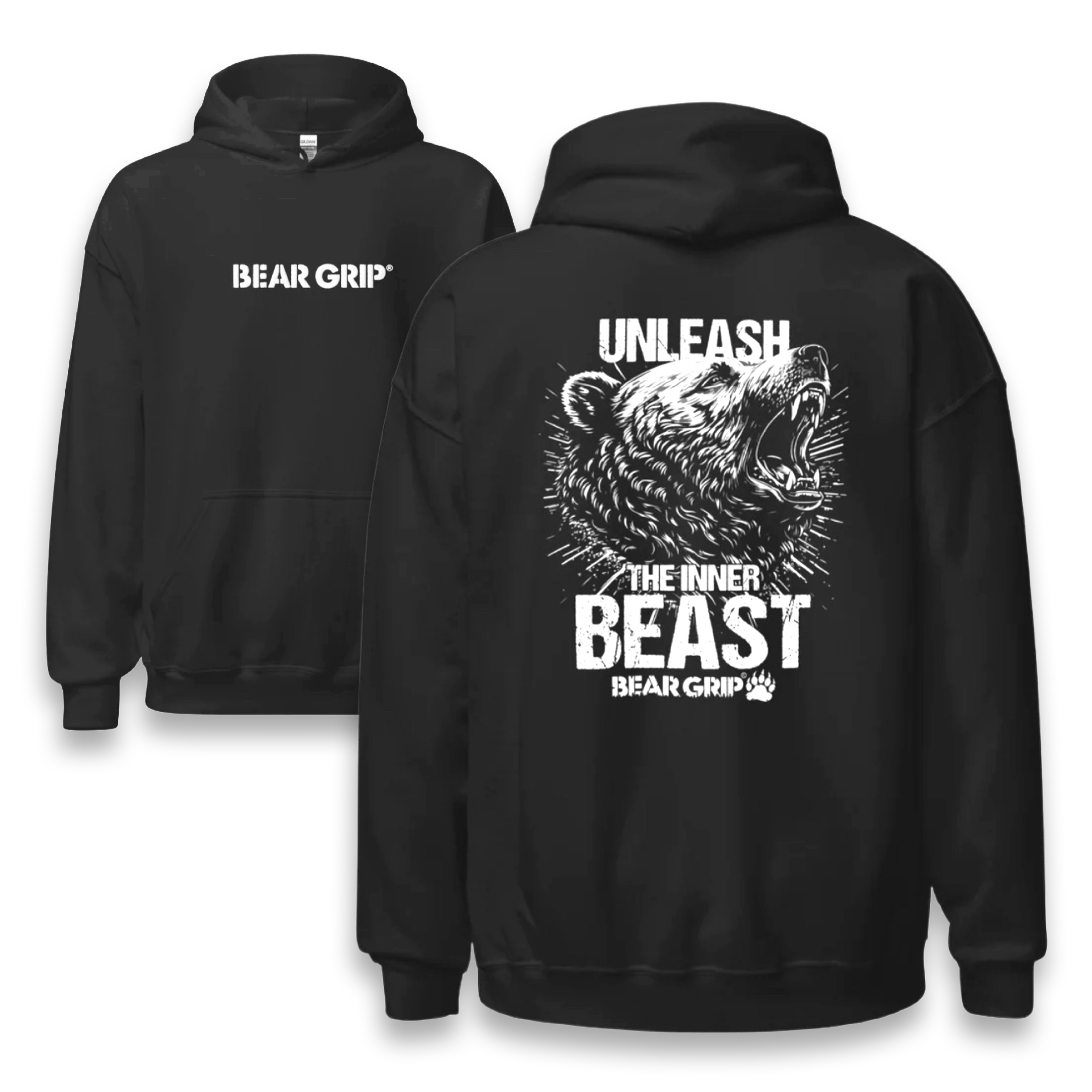 BEAR GRIP® Grizzly Roar Unisex Hoodie