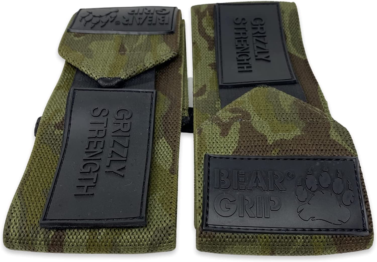 BEAR GRIP - Premium Heavy Duty 24" Weight Lifting Wrist Wraps, Bodybuilding, Crossfit, Powerlifting, StrongMan