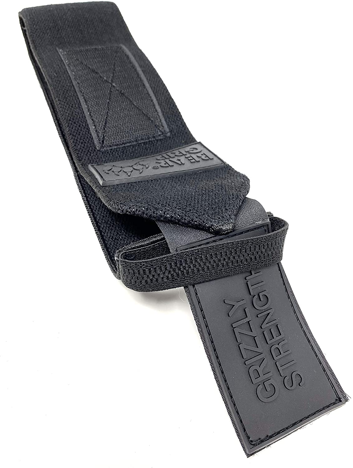 BEAR GRIP - Premium Heavy Duty 24" Weight Lifting Wrist Wraps, Bodybuilding, Crossfit, Powerlifting, StrongMan