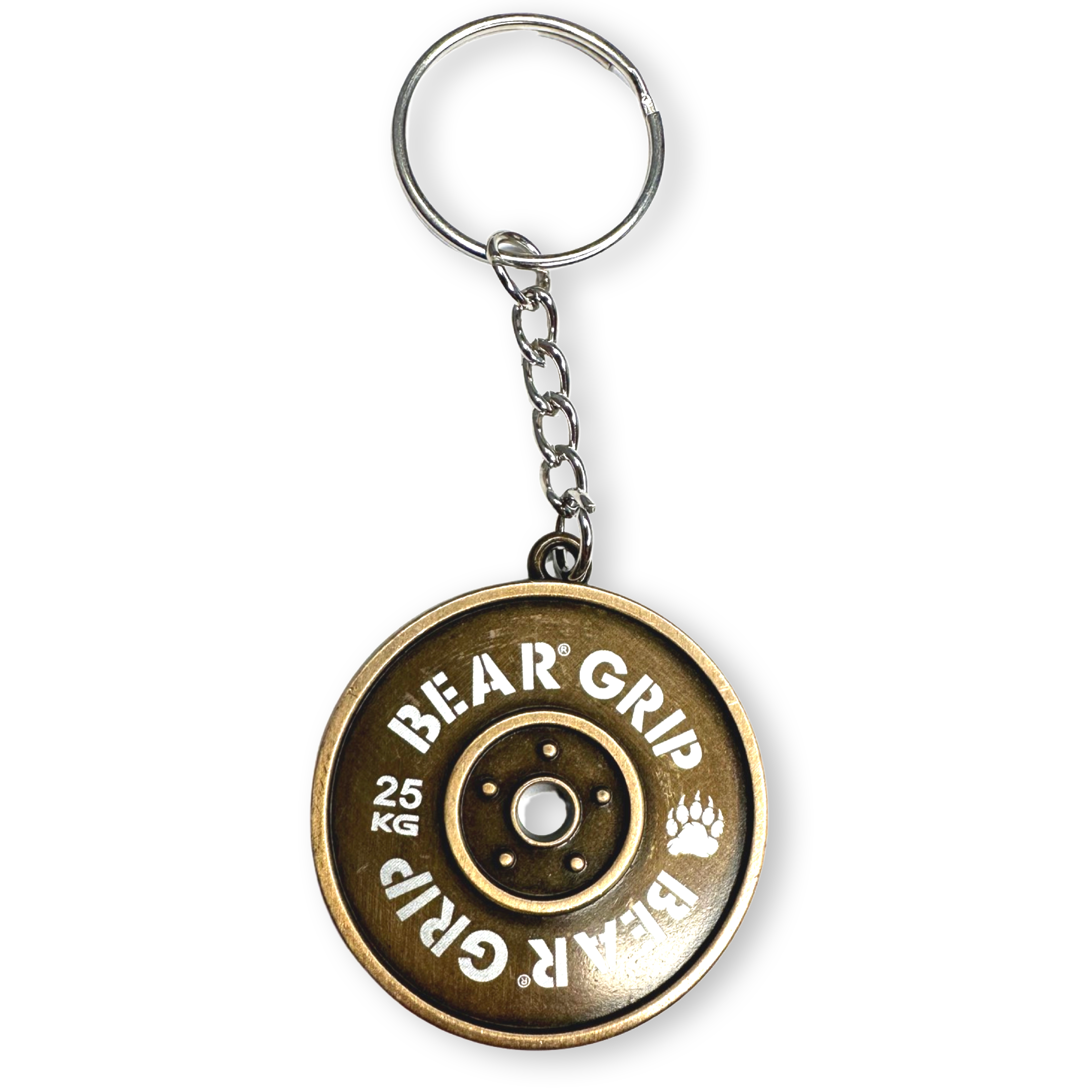 BEAR GRIP® Weight Lifting Plates Key Ring