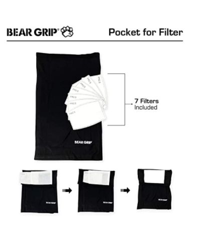 BEAR GRIP - Cycling, Running, Hiking Outdoor Face Mask