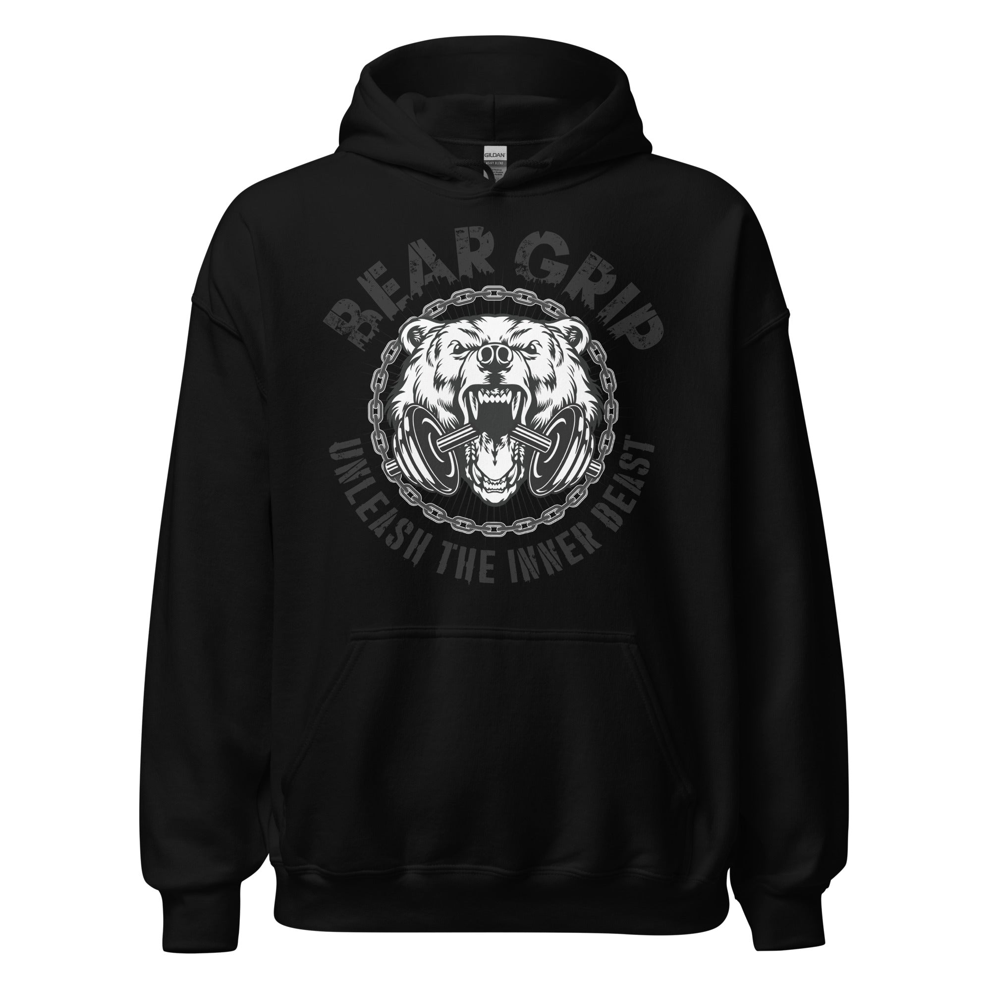 Unisex Hoodie (Barbell Crunch)
