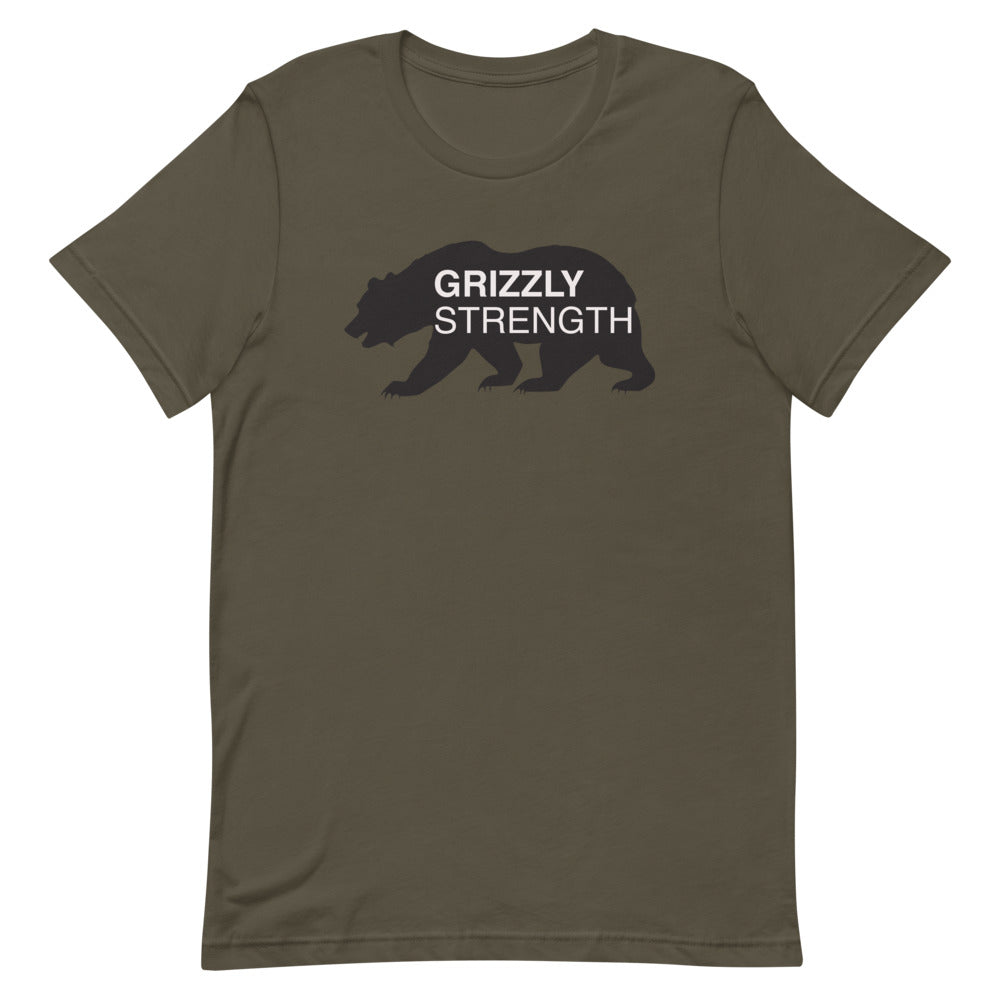 GRIZZLY STRENGTH Edition Short-Sleeve Unisex T-Shirt
