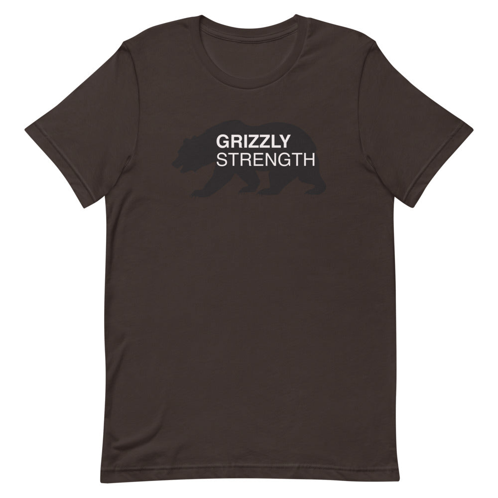 GRIZZLY STRENGTH Edition Short-Sleeve Unisex T-Shirt