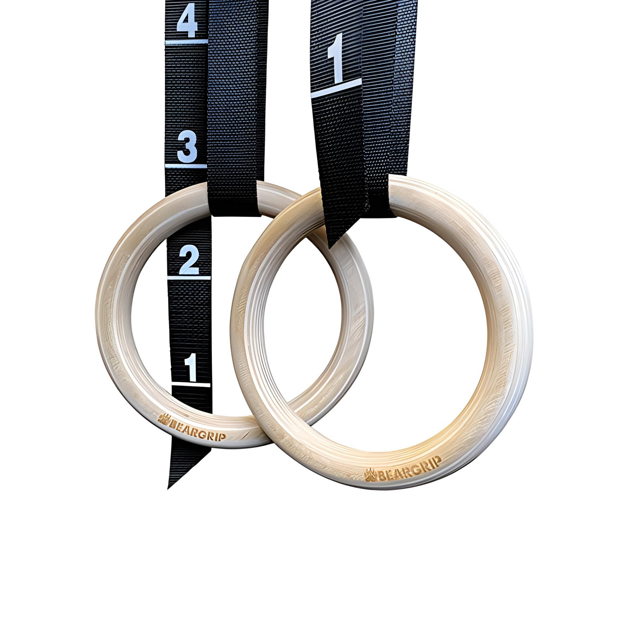 BearGrip Pull Up Workout Rings - Adjustable Gymnastic Rings for ...