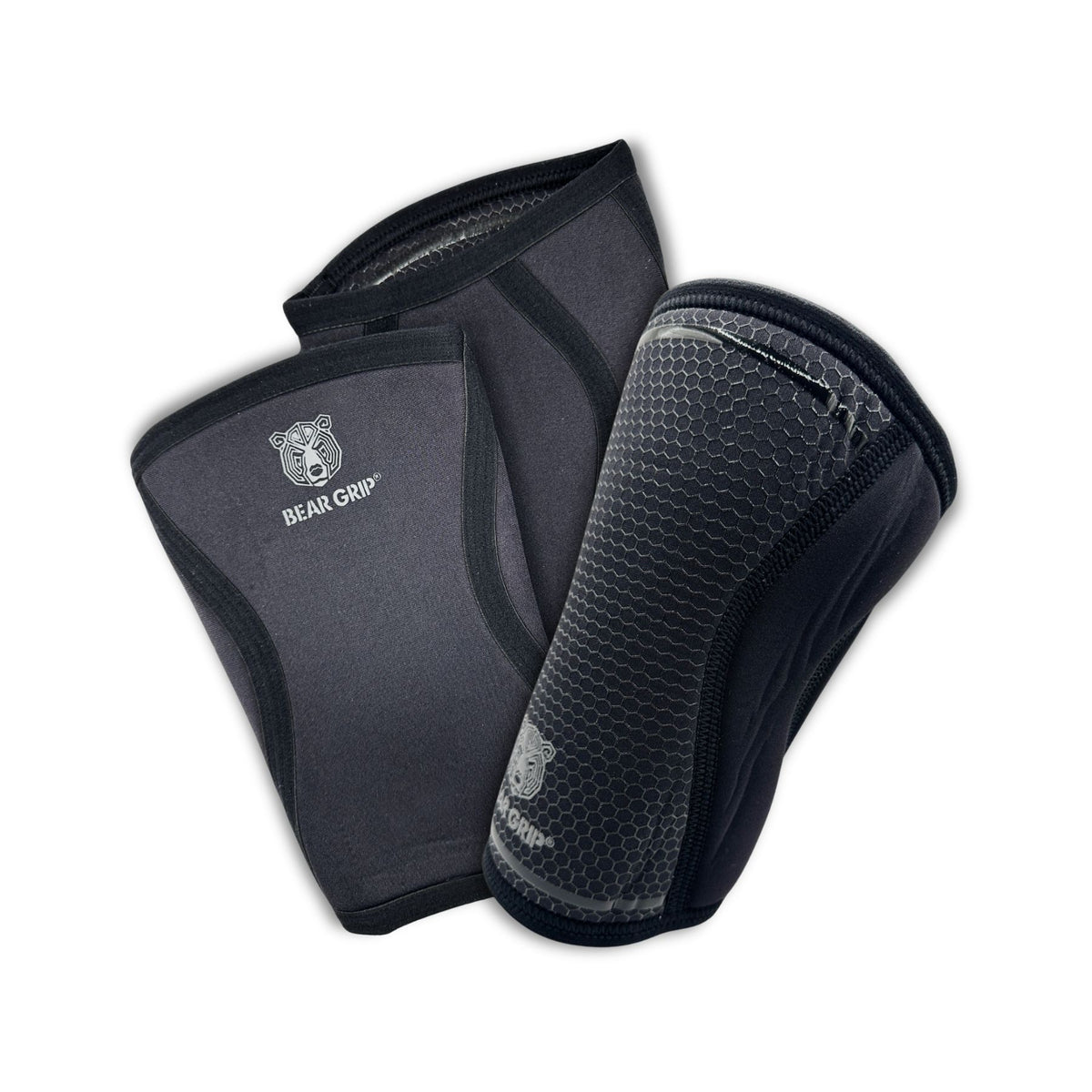 7mm Compression Knee Sleeves with Anti-Slip Inner Rubber Lining