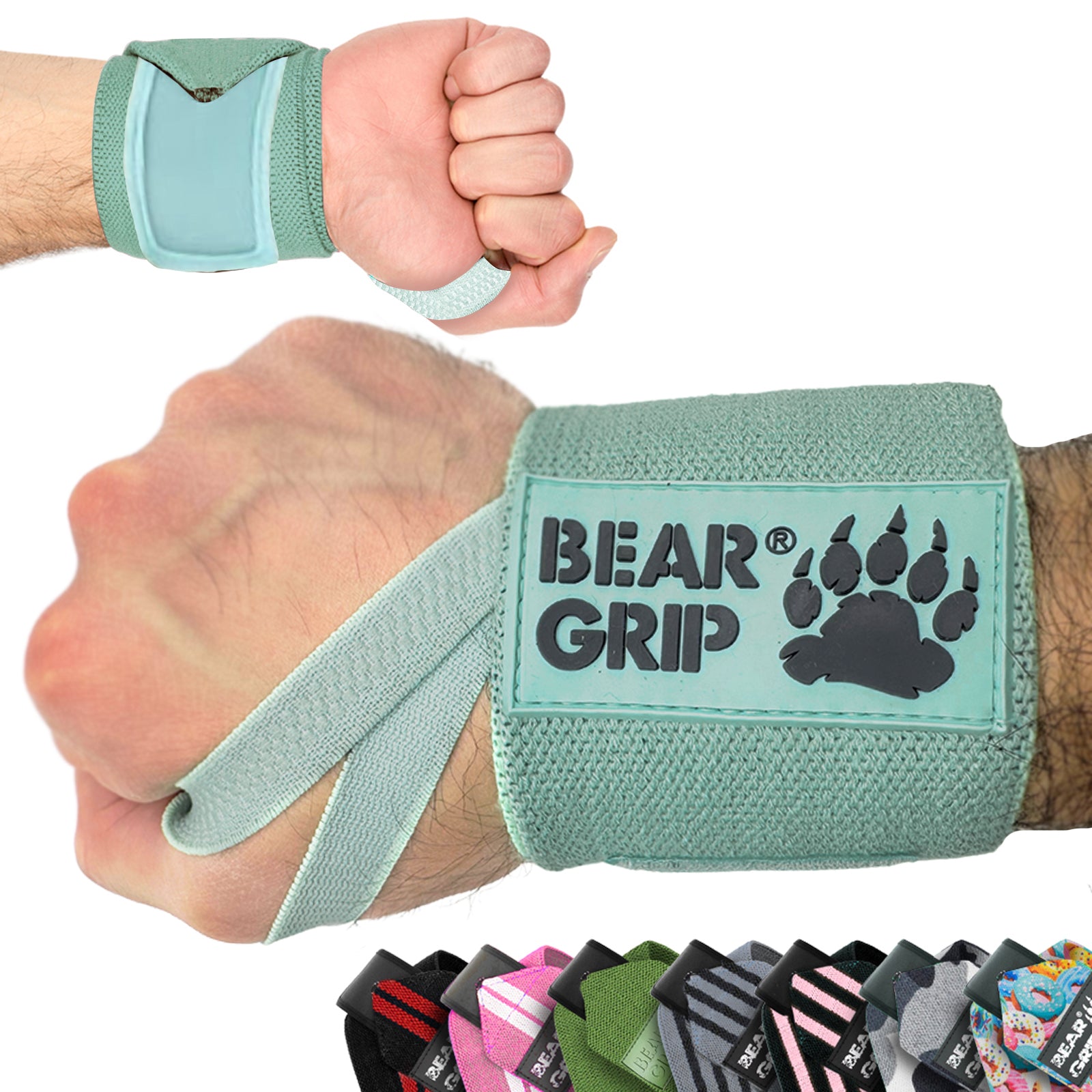 Wrist Wraps Support (Sold in Pairs)