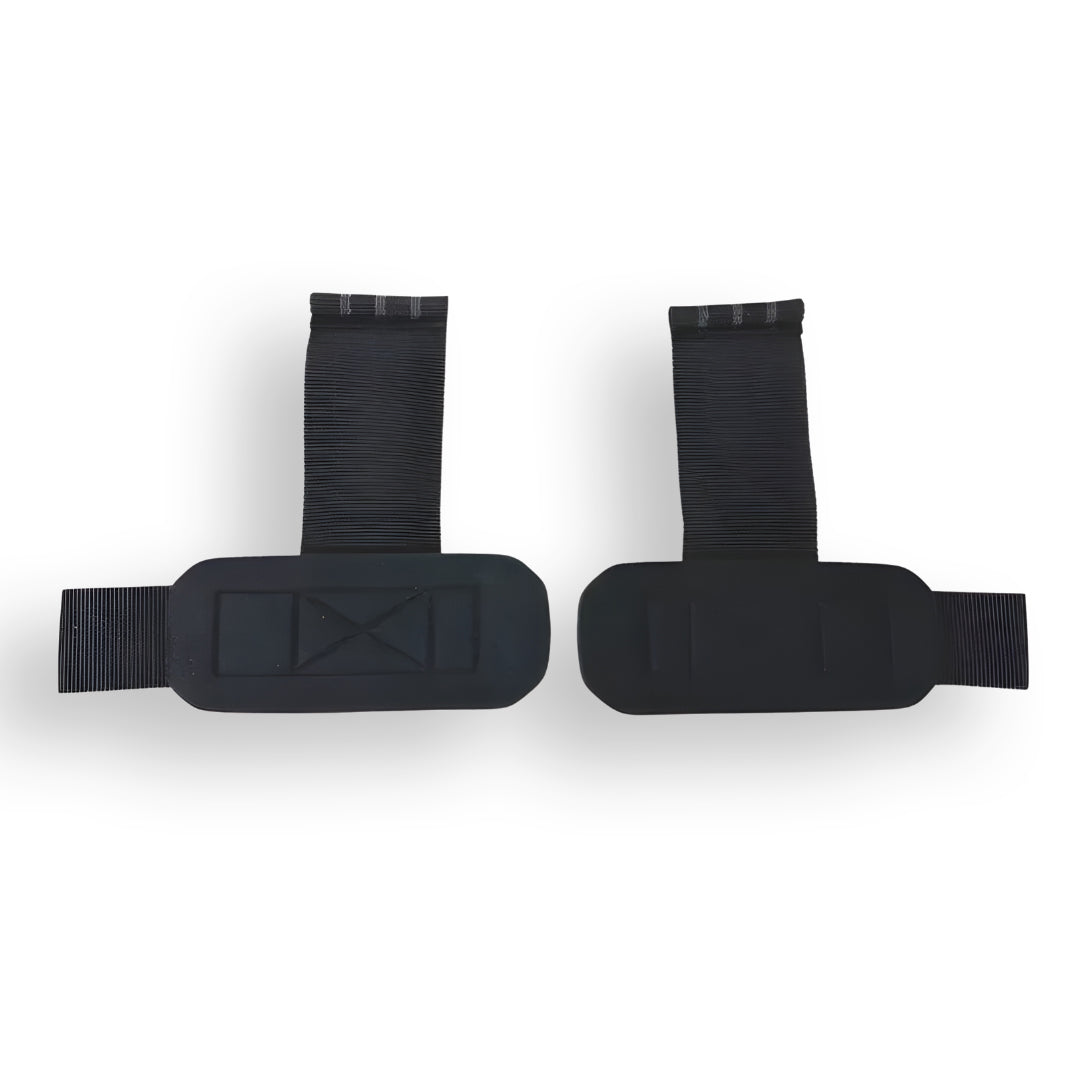 Bear Grip - Nylon Multi Grip Straps/Hooks, Premium Weight Lifting Straps With Metal Bar Wrap Lock