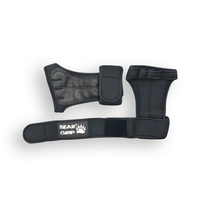 BEAR GRIP - Open Workout Gloves for CrossFit Bodybuilding Powerlifting
