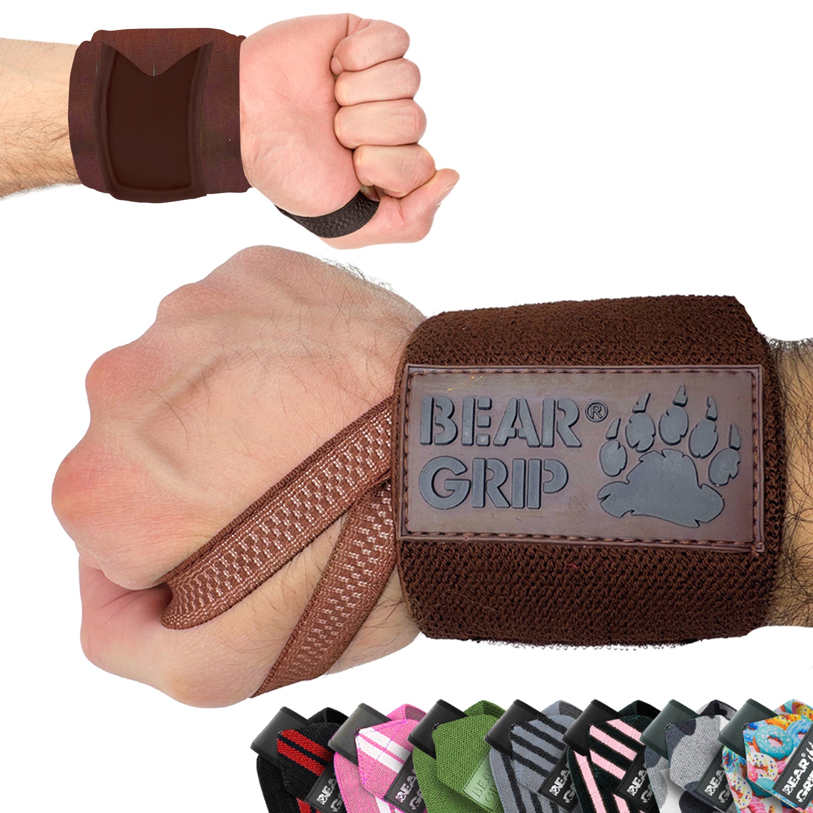 Wrist Wraps Support (Sold in Pairs)