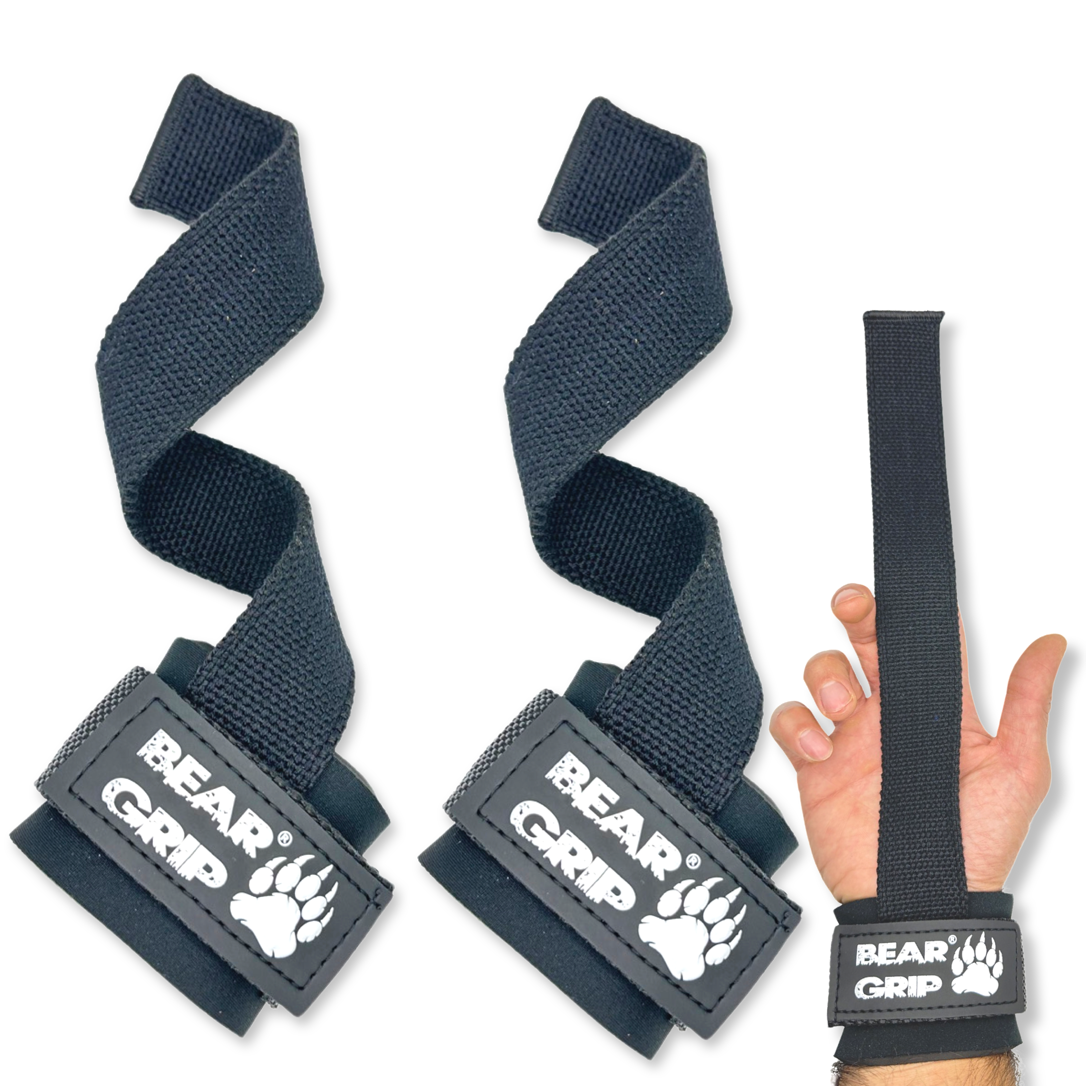 BEAR GRIP Power Straps - Weight lifting Straps