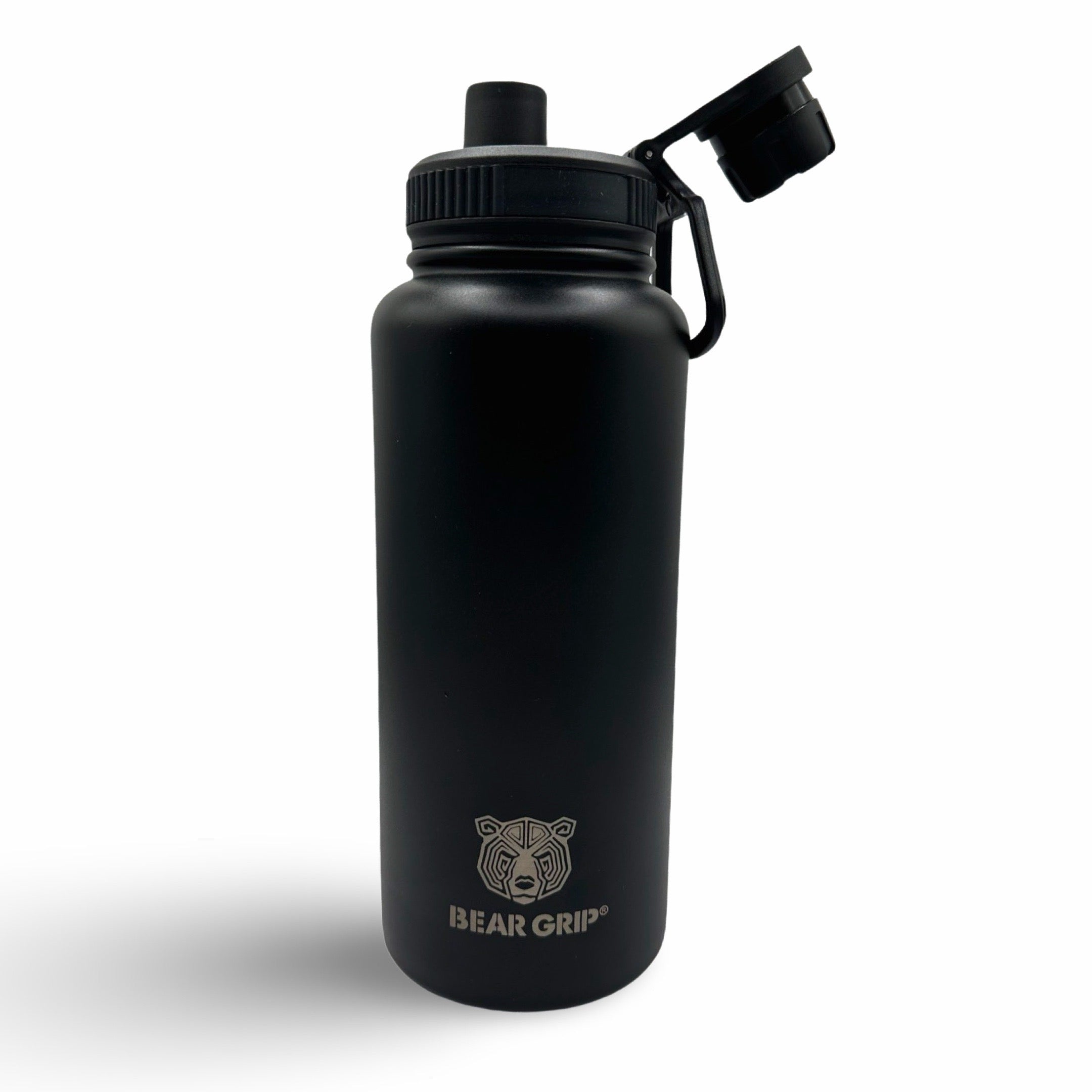 BEAR GRIP Vacuum-Insulated Stainless Steel Water Bottle