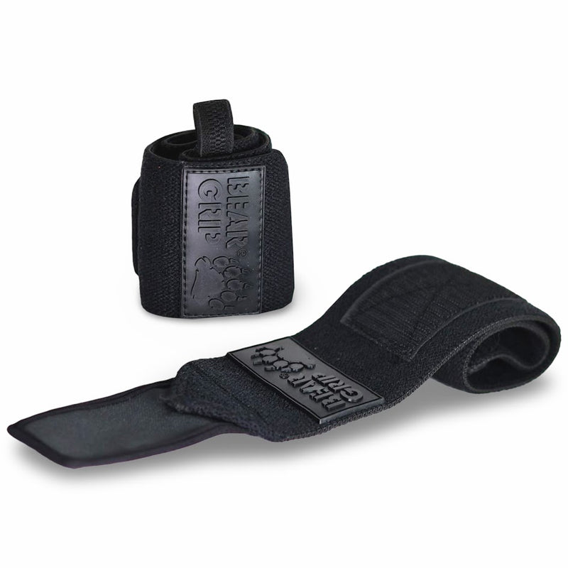 Black Classic Wrist Wraps