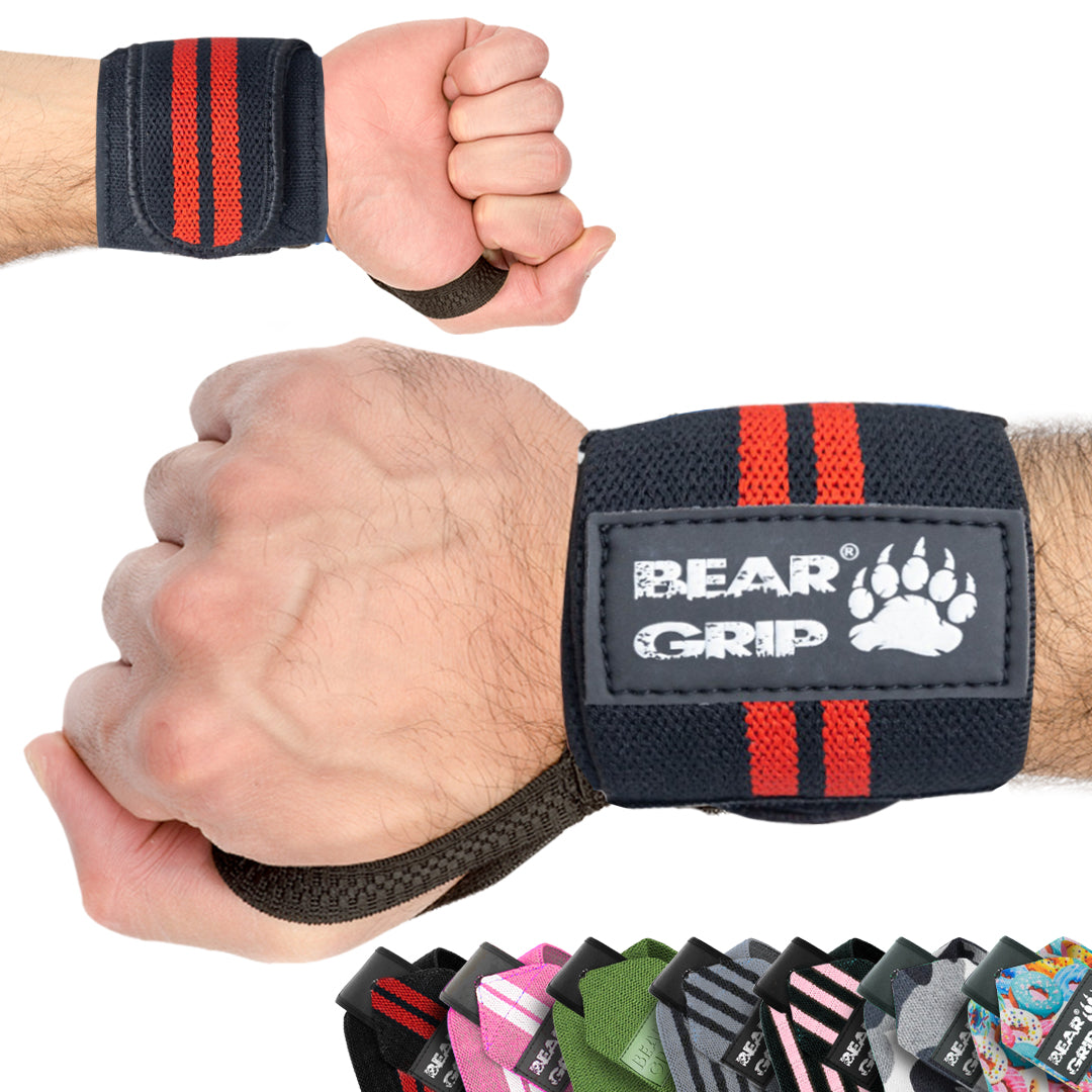 Wrist Wraps Support (Sold in Pairs)