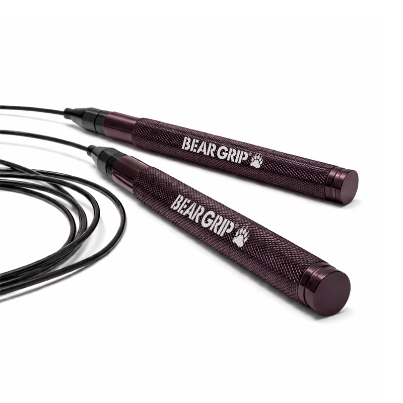 beast gear skipping rope BearGrip Skipping Rope - Adjustable Speed Jump Rope for Cardio, HIIT & Fitness Training