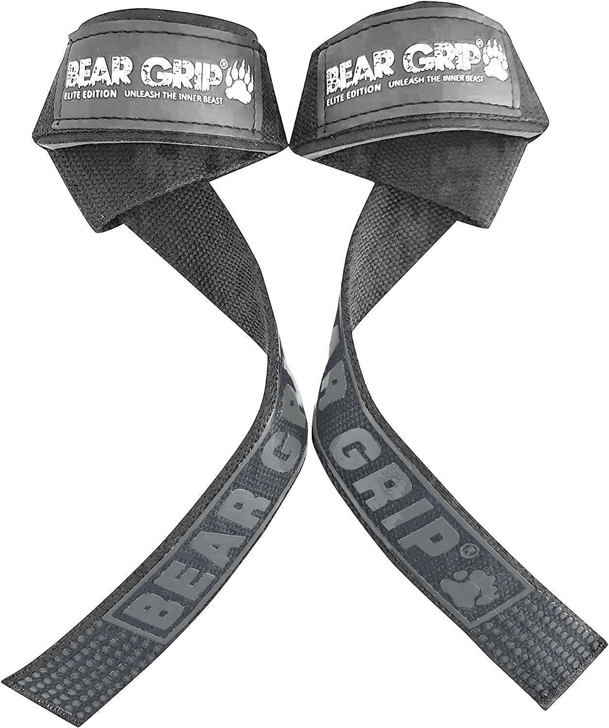 BEAR GRIP Straps - Premium Neoprene padded Heavy Duty double