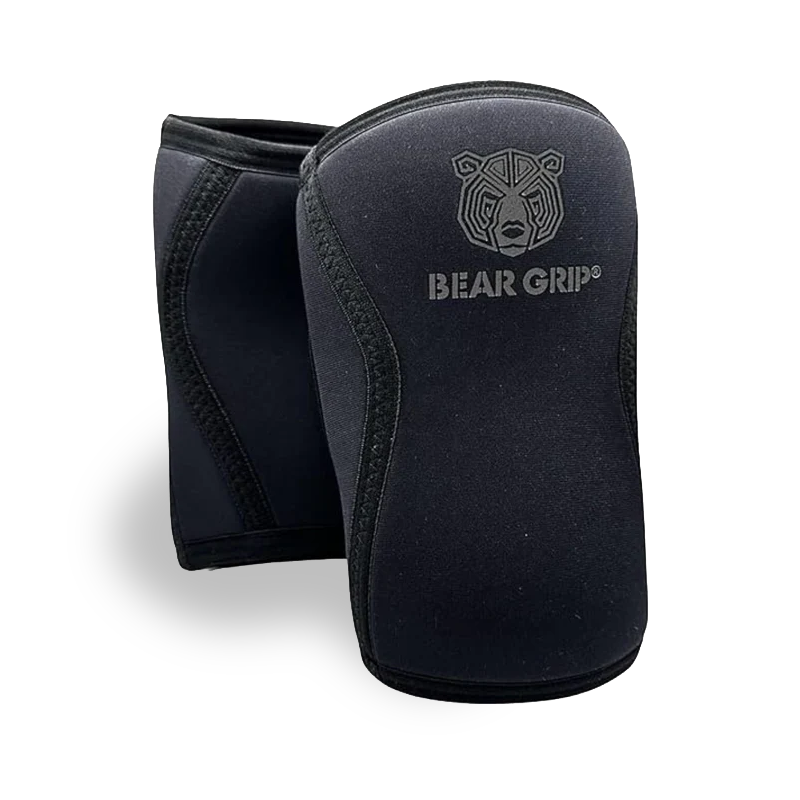 7mm Compression Knee Sleeves with Anti-Slip Inner Rubber Lining