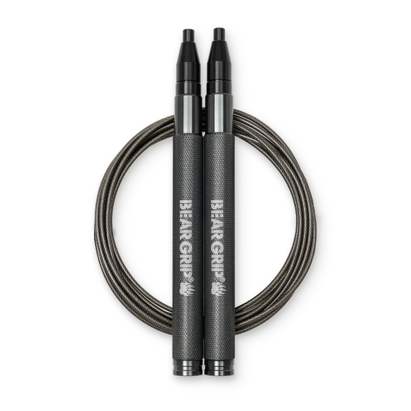 Dark Silver Skipping Rope