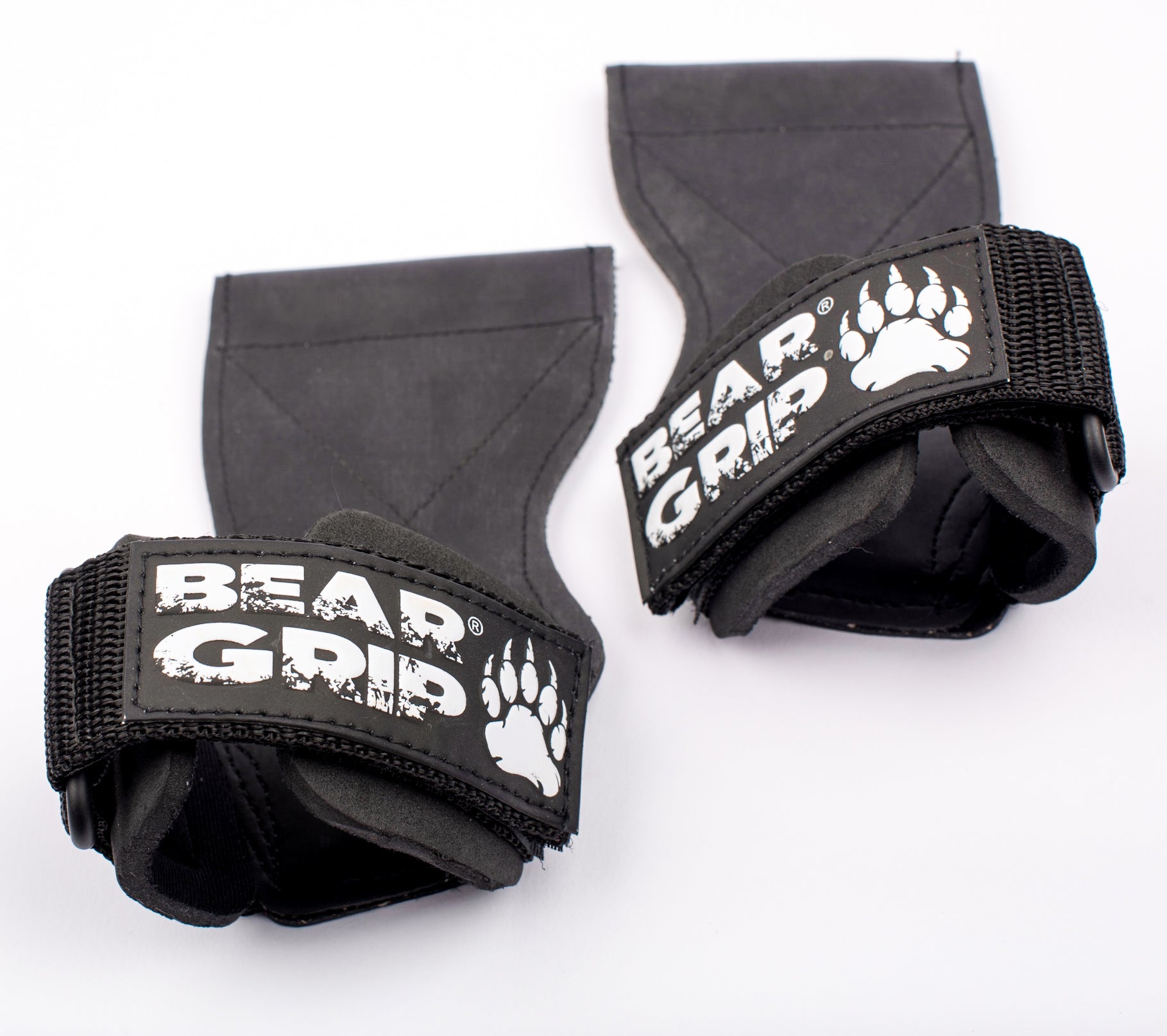 BEAR GRIP® - Multi Grip Straps/Hooks, Premium Heavy duty weight lifting straps / gloves.