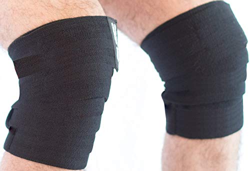 BEAR GRIP - Premium Heavy Duty Knee Wraps