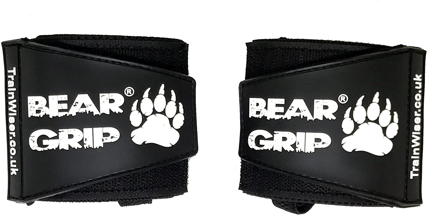 BEAR GRIP - Premium Heavy Duty 24" Weight Lifting Wrist Wraps