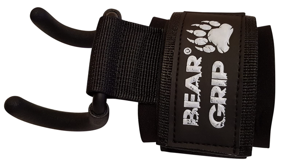 BEAR GRIP - Premium Weight Lifting Hooks For CrossFit Bodybuilding